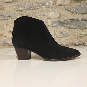 Black Heeled Ankle Boots